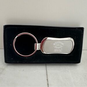 IYKYK Williams Island Realty Vintage 1980s Never Used Silver Keychain